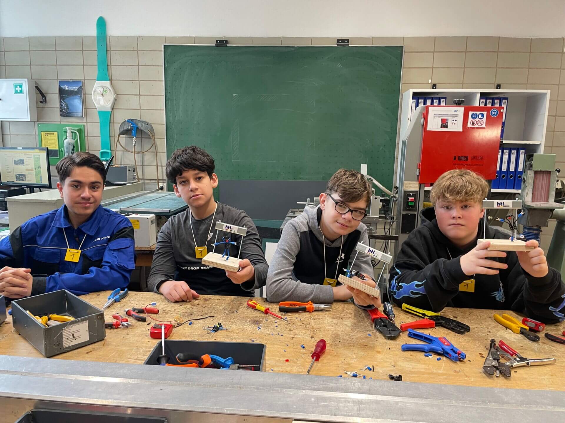 HTLBesuch der 3. Klassen NÖ Mittelschule für Wirtschaft und Technik